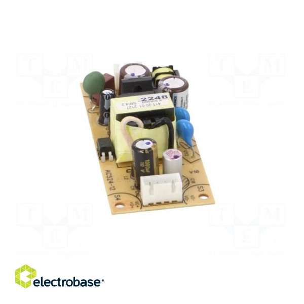 Power supply: switched-mode | open | 20W | 120÷370VDC | 90÷264VAC paveikslėlis 9