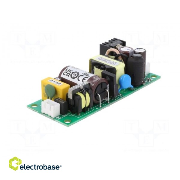 Power supply: switched-mode | open | 25W | 120÷370VDC | 85÷264VAC image 2