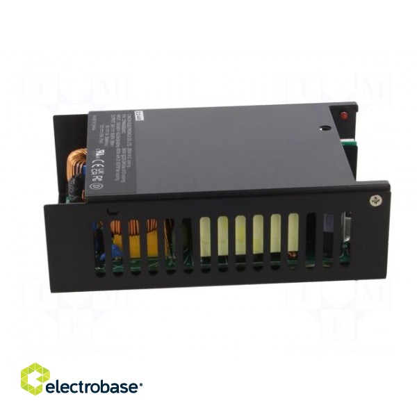 Power supply: switched-mode | open | 370/400W | 80÷264VAC | 24VDC фото 3