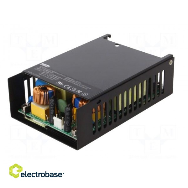 Power supply: switched-mode | open | 370/400W | 80÷264VAC | 24VDC image 2