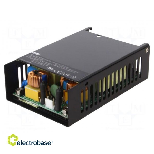 Power supply: switched-mode | open | 370/400W | 80÷264VAC | 36VDC image 1