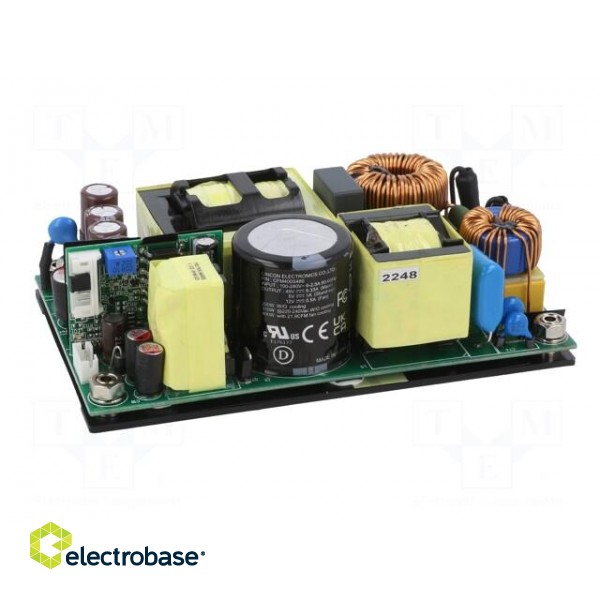 Power supply: switched-mode | open | 370/400W | 80÷264VAC | 48VDC image 7