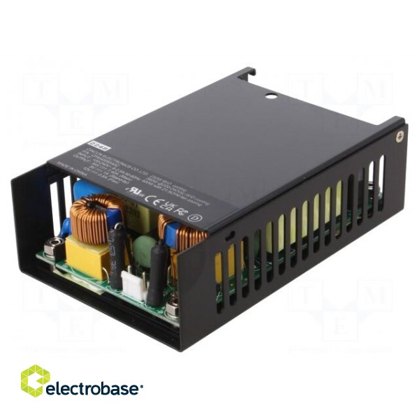 Power supply: switched-mode | open | 370/400W | 80÷264VAC | 54VDC image 1