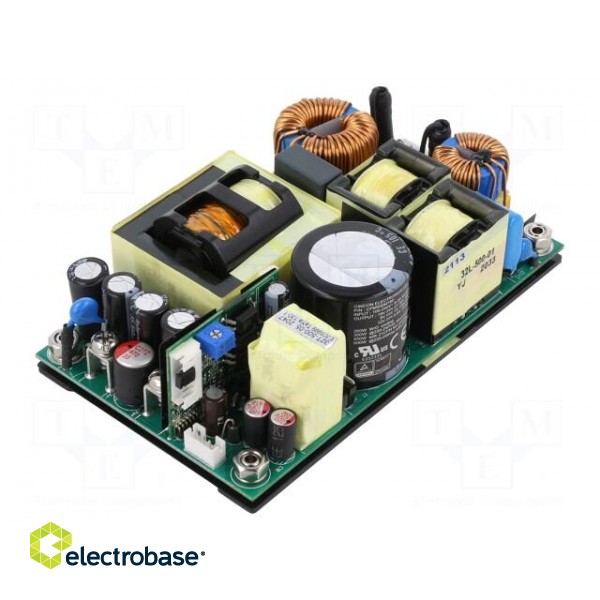 Power supply: switched-mode | open | 390/500W | 80÷264VDC | 80÷264VAC image 1