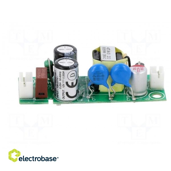 Power supply: switched-mode | open | 4W | 120÷431VDC | 85÷305VAC | 81% paveikslėlis 3