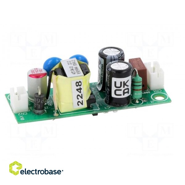Power supply: switched-mode | open | 4W | 120÷431VDC | 85÷305VAC | 81% paveikslėlis 7