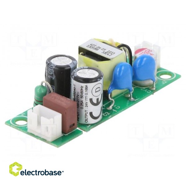 Power supply: switched-mode | open | 4W | 120÷431VDC | 85÷305VAC | 82% image 1