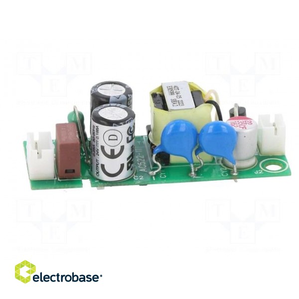 Power supply: switched-mode | open | 4W | 120÷431VDC | 85÷305VAC | 82% paveikslėlis 3