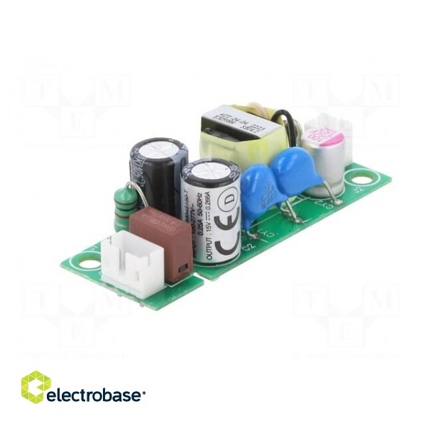 Power supply: switched-mode | open | 4W | 120÷431VDC | 85÷305VAC | 81% фото 2