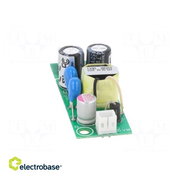 Power supply: switched-mode | open | 4W | 120÷431VDC | 85÷305VAC | 81% paveikslėlis 5