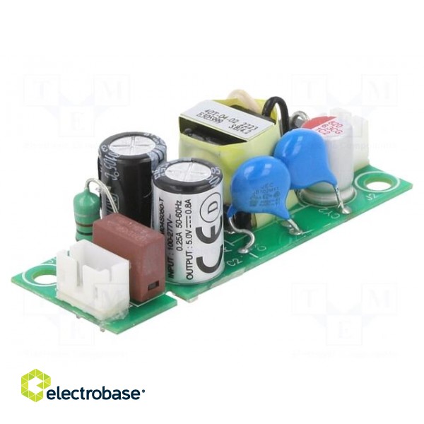 Power supply: switched-mode | open | 4W | 120÷431VDC | 85÷305VAC | 0.8A image 1