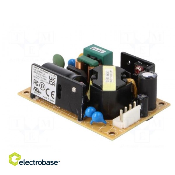 Power supply: switched-mode | open | 50W | 120÷370VDC | 90÷264VAC фото 4