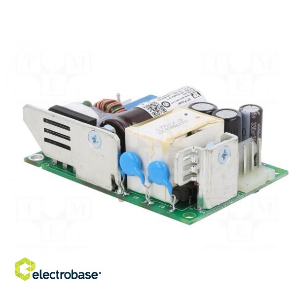 Power supply: switched-mode | open | 60W | 80÷264VAC | OUT: 1 | 12VDC | 5A image 4
