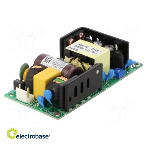 Power supply: switched-mode | open | 80W | 120÷370VDC | 90÷264VAC paveikslėlis 1