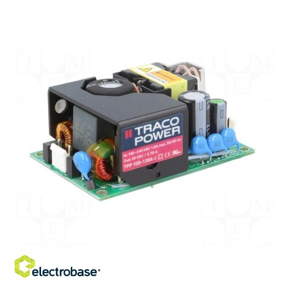 Power supply: switched-mode | open | 100W | 120÷370VDC | 85÷264VAC image 2