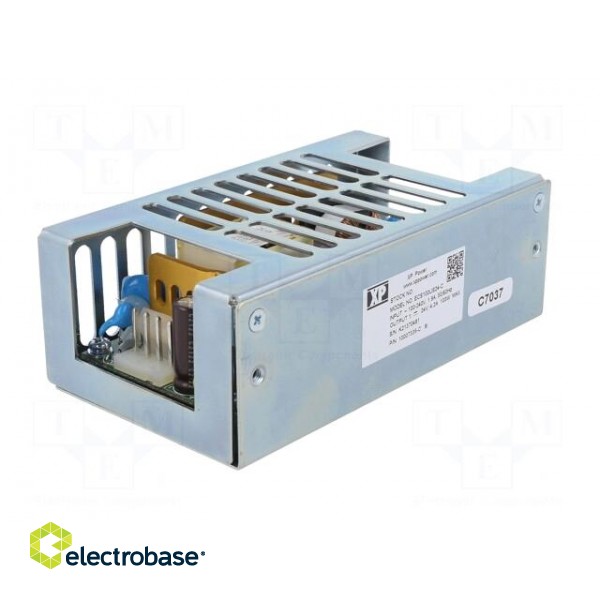 Power supply: switched-mode | open | 100W | 80÷264VAC | OUT: 1 | 24VDC image 2