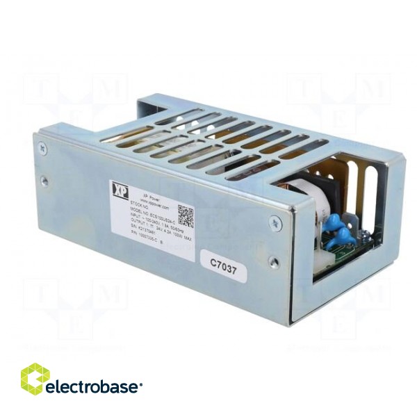 Power supply: switched-mode | open | 100W | 80÷264VAC | OUT: 1 | 24VDC image 4