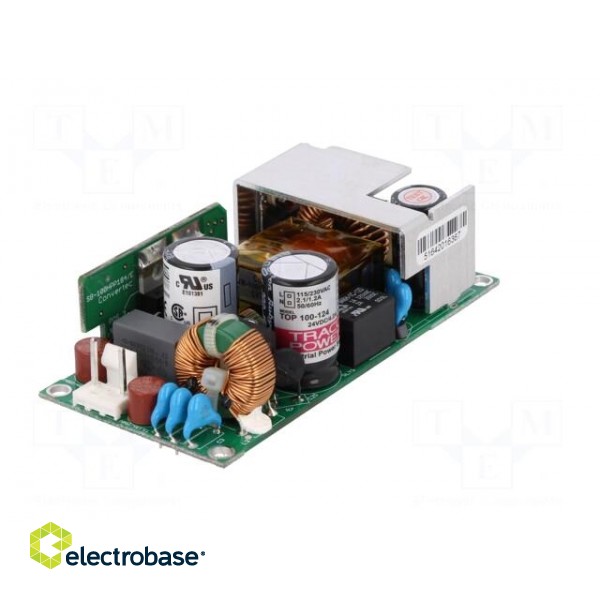 Power supply: switched-mode | open | 100W | 90÷132/187÷264VAC | OUT: 1 image 6