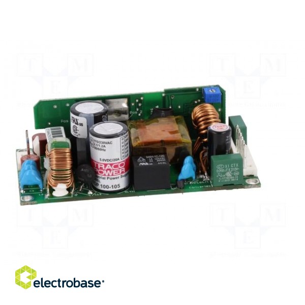 Power supply: switched-mode | open | 100W | 90÷132VAC,187÷264VAC image 7