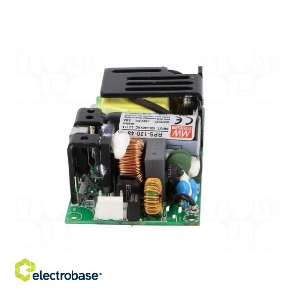 Power supply: switched-mode | open | 120W | 113÷370VDC | 80÷264VAC image 5