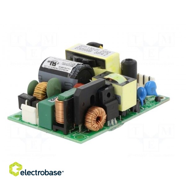 Power supply: switched-mode | open | 130W | 80÷264VAC | 12VDC | 8.34A image 2