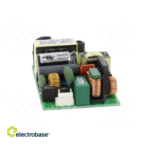 Power supply: switched-mode | open | 130W | 80÷264VAC | 12VDC | 8.34A image 9