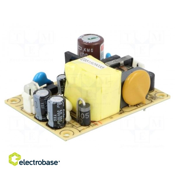 Power supply: switched-mode | open | 15.12W | 120÷370VDC | 85÷264VAC image 1