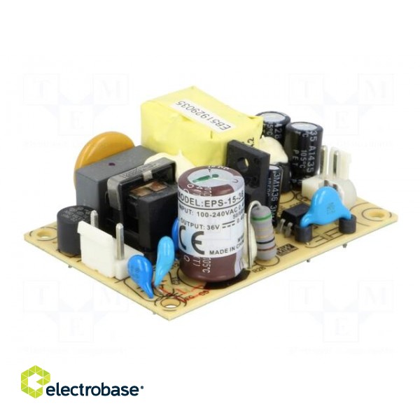 Power supply: switched-mode | open | 15.12W | 120÷370VDC | 85÷264VAC paveikslėlis 6