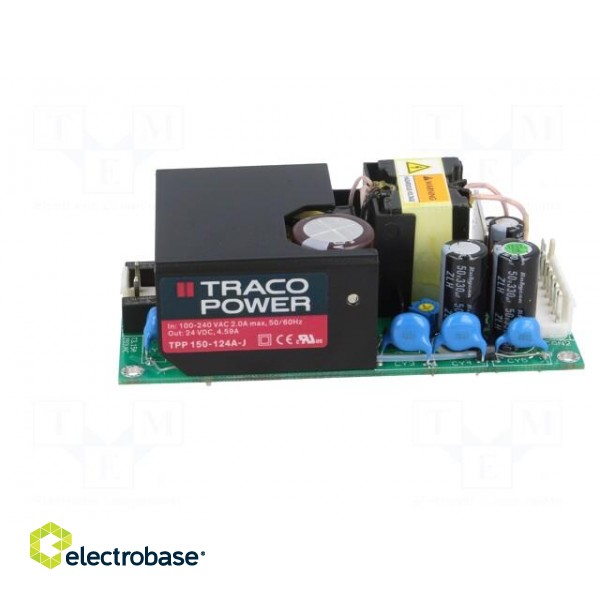 Power supply: switched-mode | open | 150W | 120÷370VDC | 85÷264VAC image 3