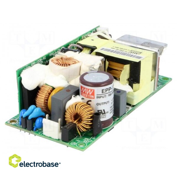 Power supply: switched-mode | open | 150W | 127÷370VDC | 90÷264VAC image 1