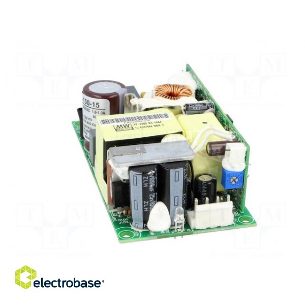 Power supply: switched-mode | open | 150W | 127÷370VDC | 90÷264VAC image 5