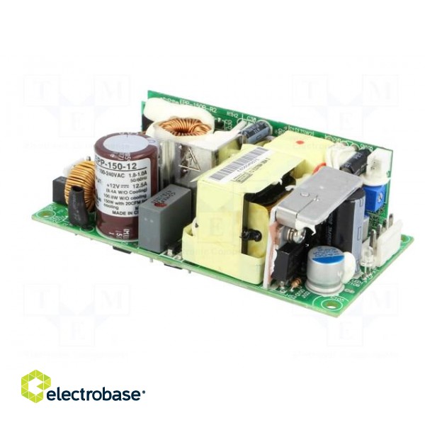 Power supply: switched-mode | open | 150W | 127÷370VDC | 90÷264VAC image 4