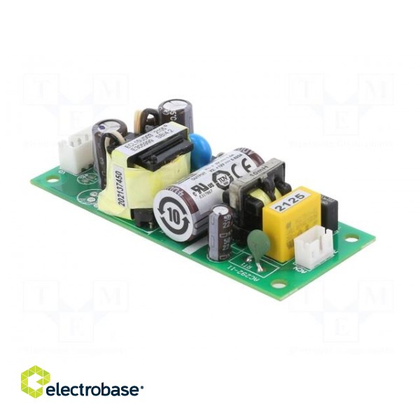 Power supply: switched-mode | open | 15W | 120÷370VDC | 85÷264VAC paveikslėlis 8