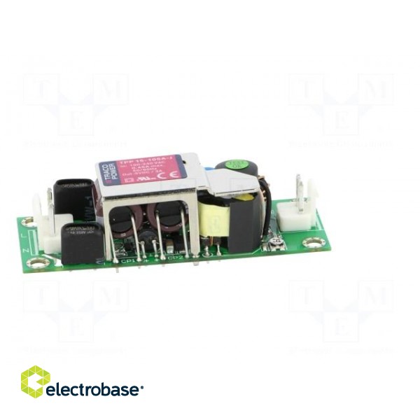 Power supply: switched-mode | open | 15W | 120÷370VDC | 85÷264VAC image 7
