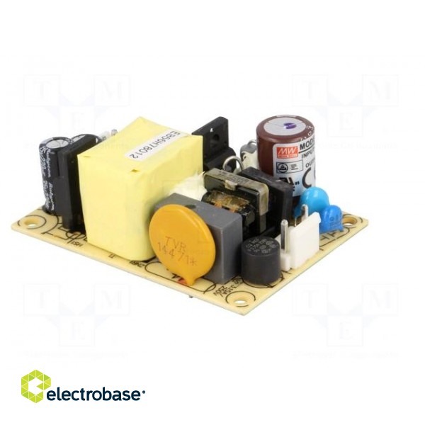 Power supply: switched-mode | open | 15W | 120÷370VDC | 85÷264VAC paveikslėlis 8