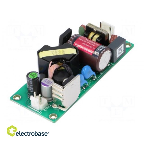 Power supply: switched-mode | open | 20W | 120÷370VDC | 85÷264VAC image 1