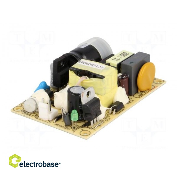 Power supply: switched-mode | open | 25.2W | 120÷370VDC | 85÷264VAC paveikslėlis 2