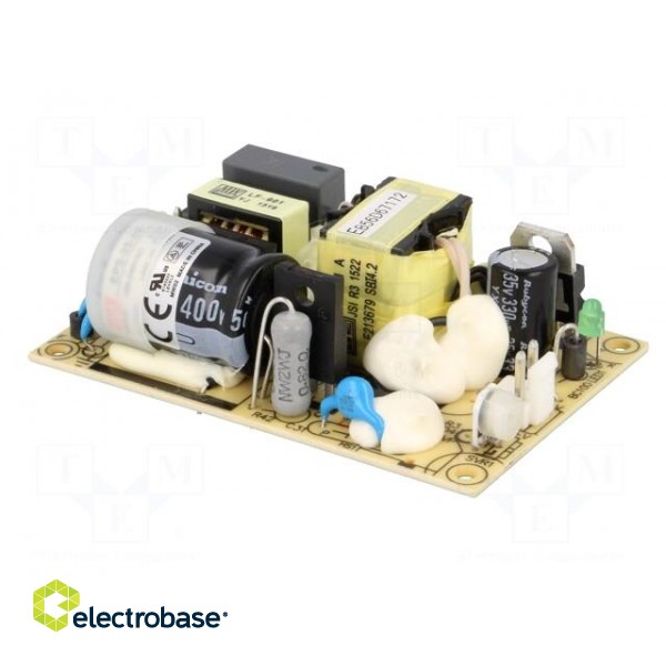 Power supply: switched-mode | open | 25.2W | 120÷370VDC | 85÷264VAC paveikslėlis 8