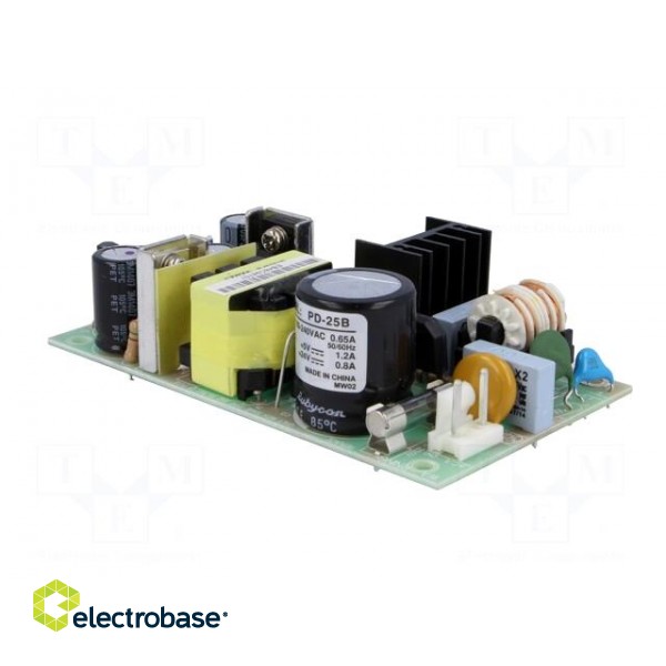 Power supply: switched-mode | open | 25.5W | 120÷370VDC | 90÷264VAC image 4