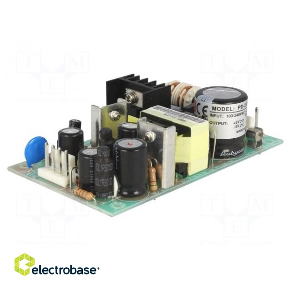 Power supply: switched-mode | open | 25W | 120÷370VDC | 90÷264VAC image 1