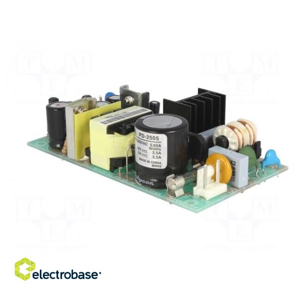 Power supply: switched-mode | open | 25W | 120÷370VDC | 90÷264VAC image 4