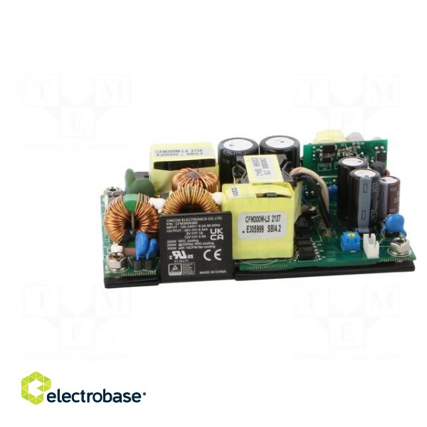 Power supply: switched-mode | open | 300W | 120÷370VDC | 90÷264VAC image 3