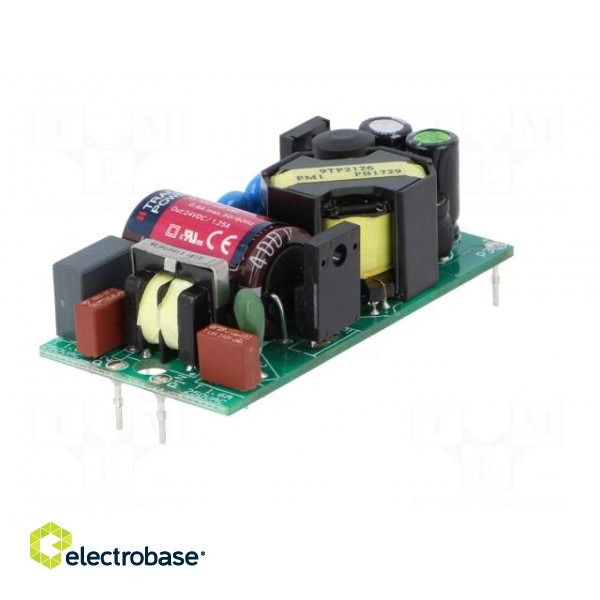 Power supply: switched-mode | open | 30W | 120÷370VDC | 85÷264VAC фото 2