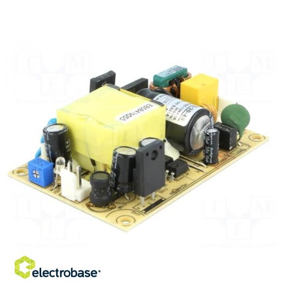 Power supply: switched-mode | open | 30W | 80÷264VAC | OUT: 1 | 48VDC image 6