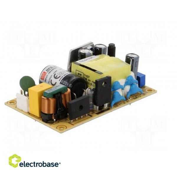 Power supply: switched-mode | open | 30W | 80÷264VAC | OUT: 1 | 2.5A image 6