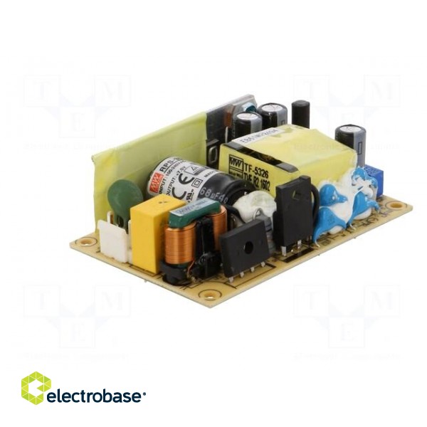 Power supply: switched-mode | open | 30W | 80÷264VAC | OUT: 1 | 4A | 84% image 2