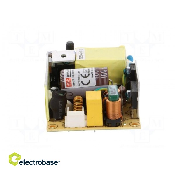 Power supply: switched-mode | open | 33W | 80÷264VAC | OUT: 1 | 3.3VDC фото 9
