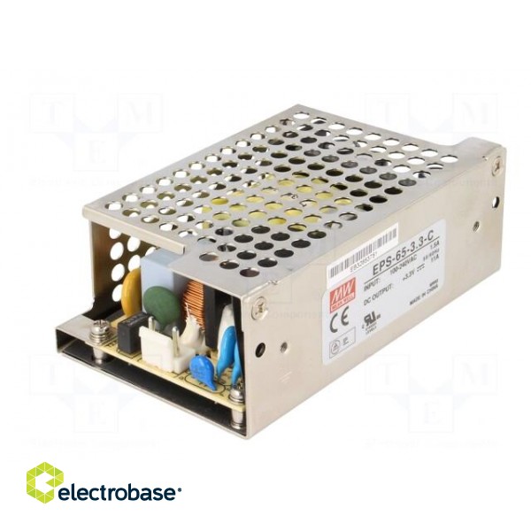Power supply: switched-mode | open | 36W | 120÷370VDC | 85÷264VAC фото 2