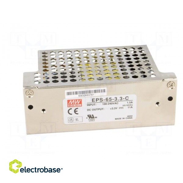 Power supply: switched-mode | open | 36W | 120÷370VDC | 85÷264VAC фото 3