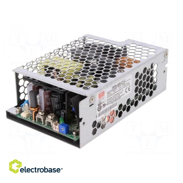 Power supply: switched-mode | open | 400W | 113÷370VDC | 80÷264VAC image 2